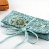 personalized brocade jewelry roll